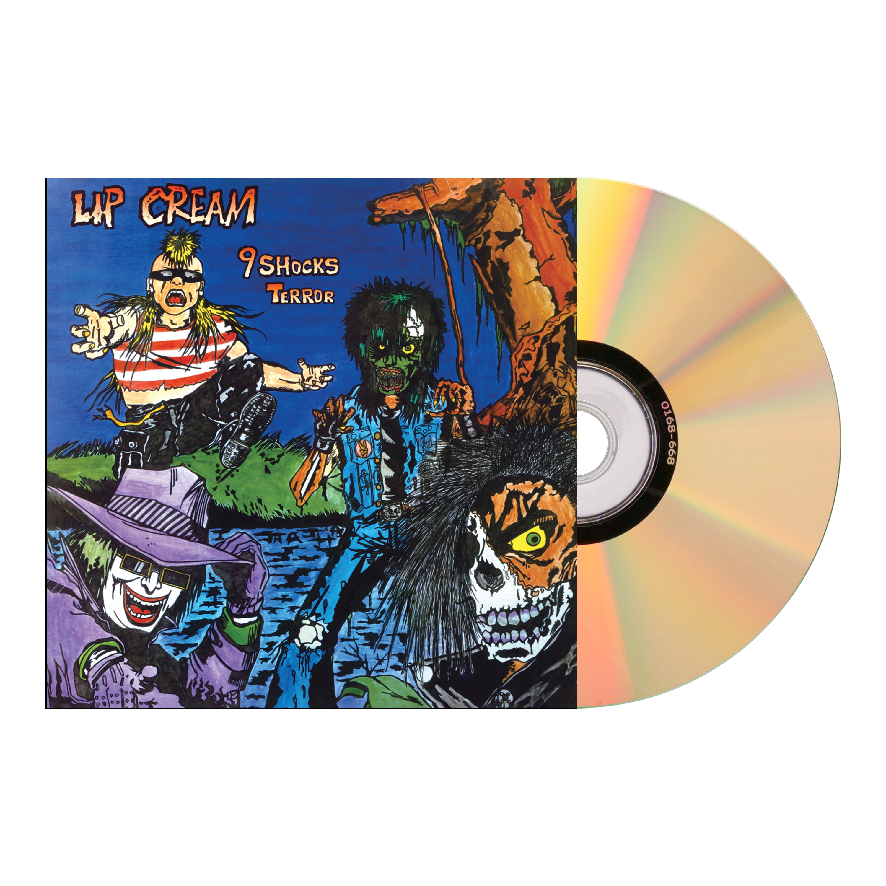 Lip Cream '9 Shocks Terror' CD • Devil Dog Distro