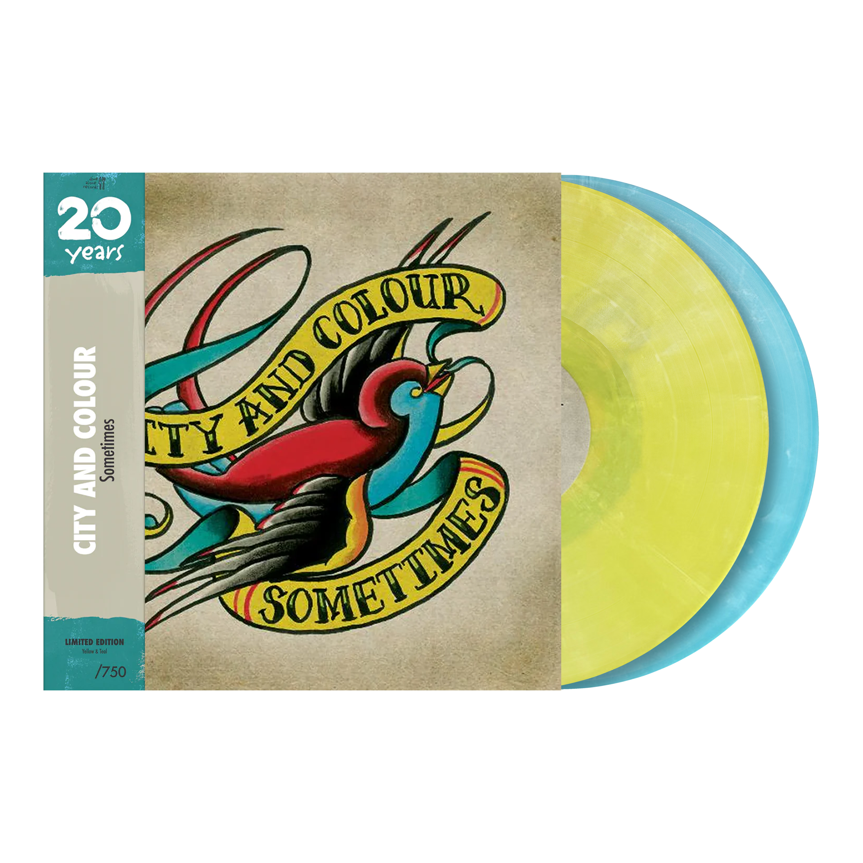 City And Colour "Sometimes" 2xLP • Devil Dog Distro