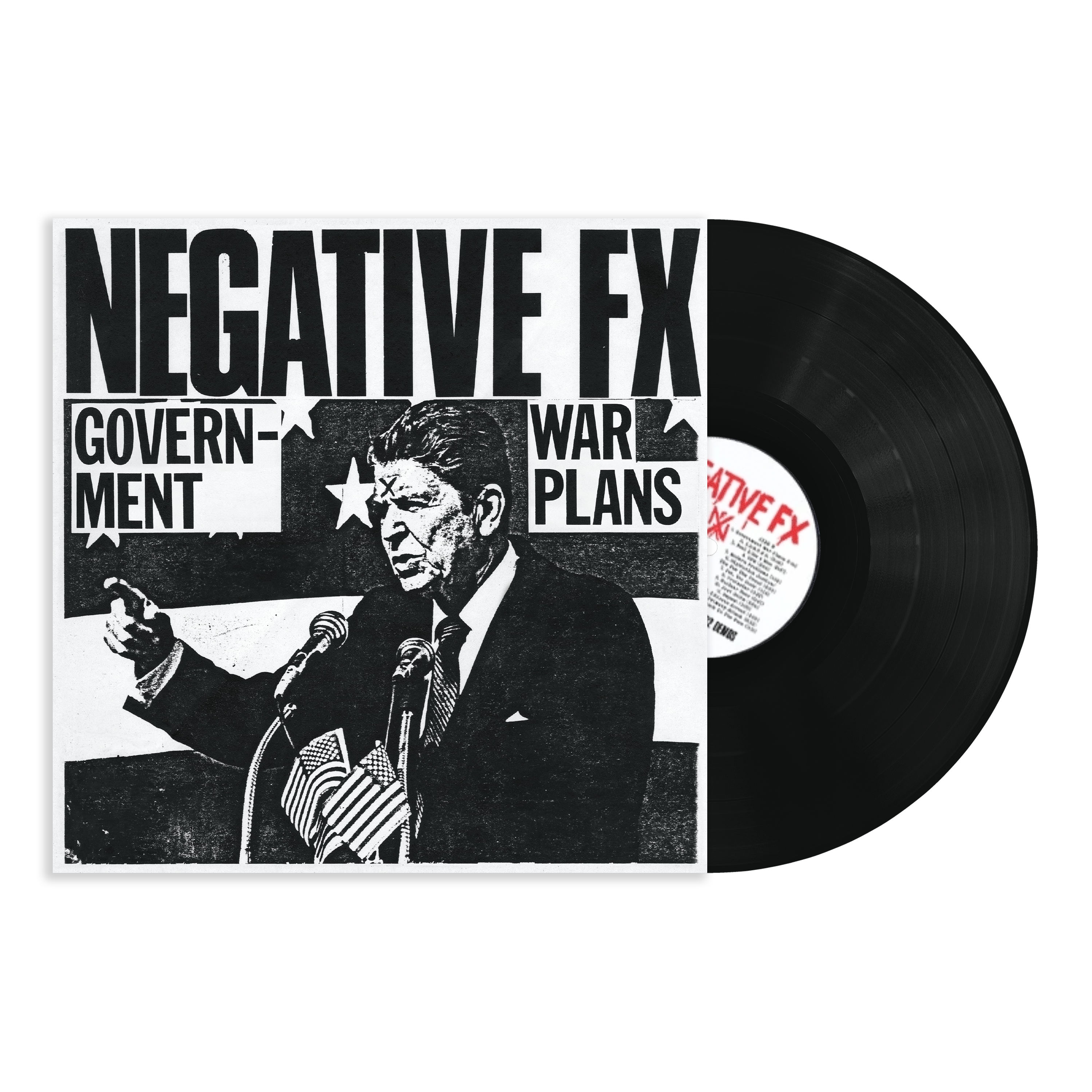 Negative FX 'Government War Plans - 1982 Demos' LP • Devil Dog Distro