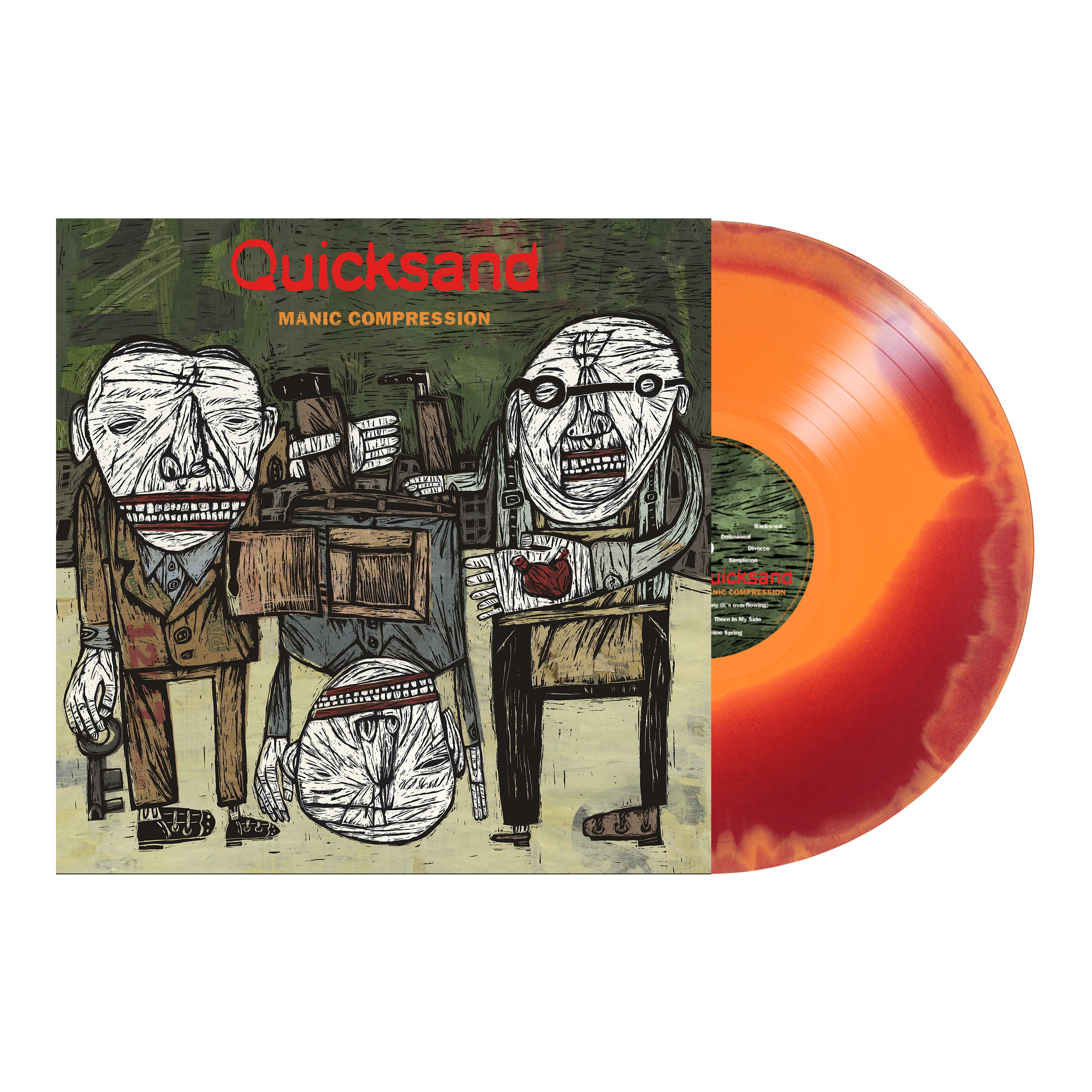 ​激レアLP Anti Matter Quicksand Lifetime エモ Quicksand 
