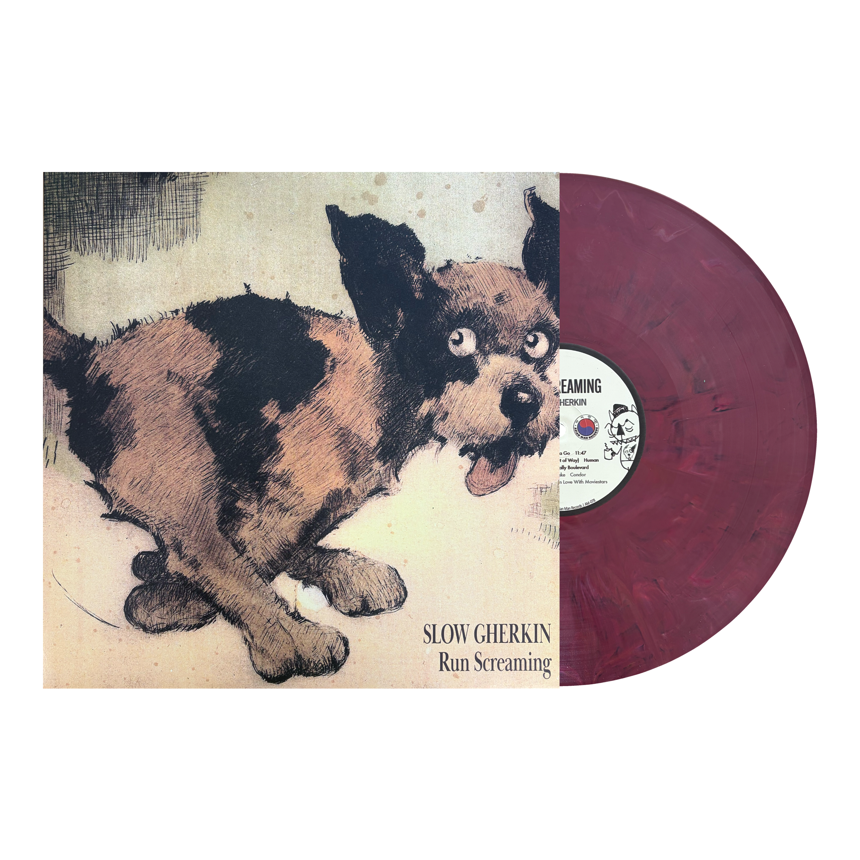 Slow Gherkin 'Run Screaming' LP • Devil Dog Distro