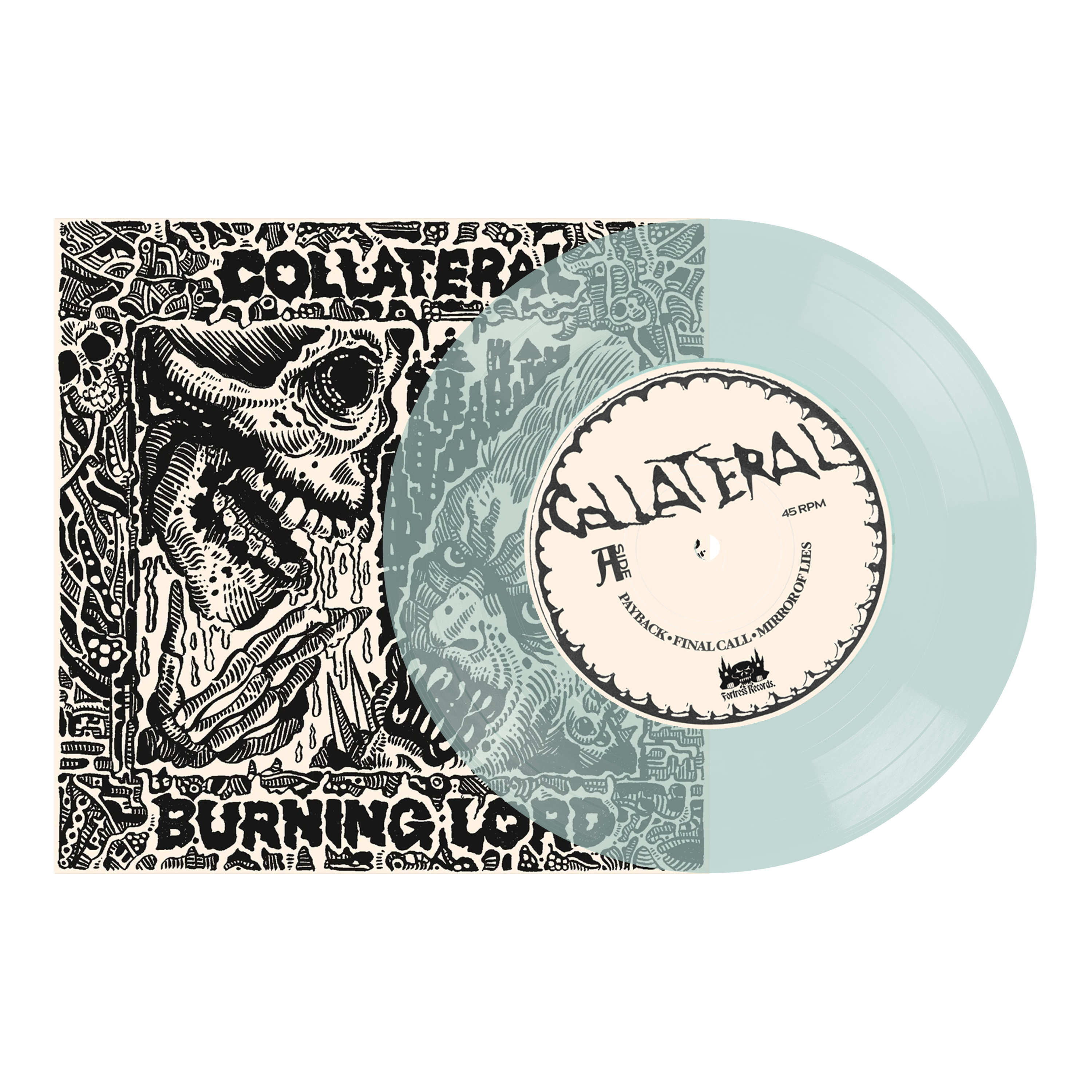 Collateral / Burning Lord 'Split' 7