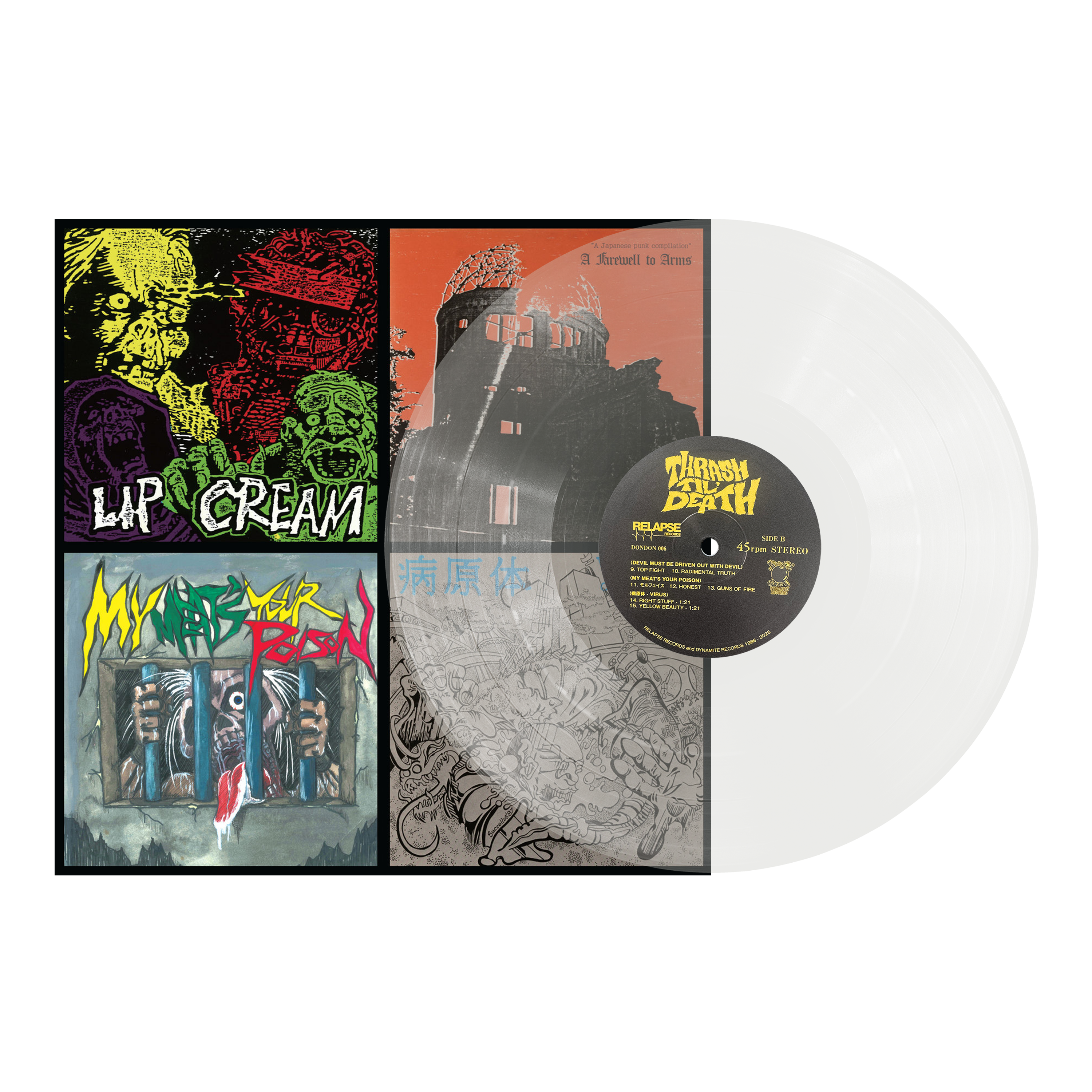 Lip Cream 'Thrash Till Death' LP • Devil Dog Distro