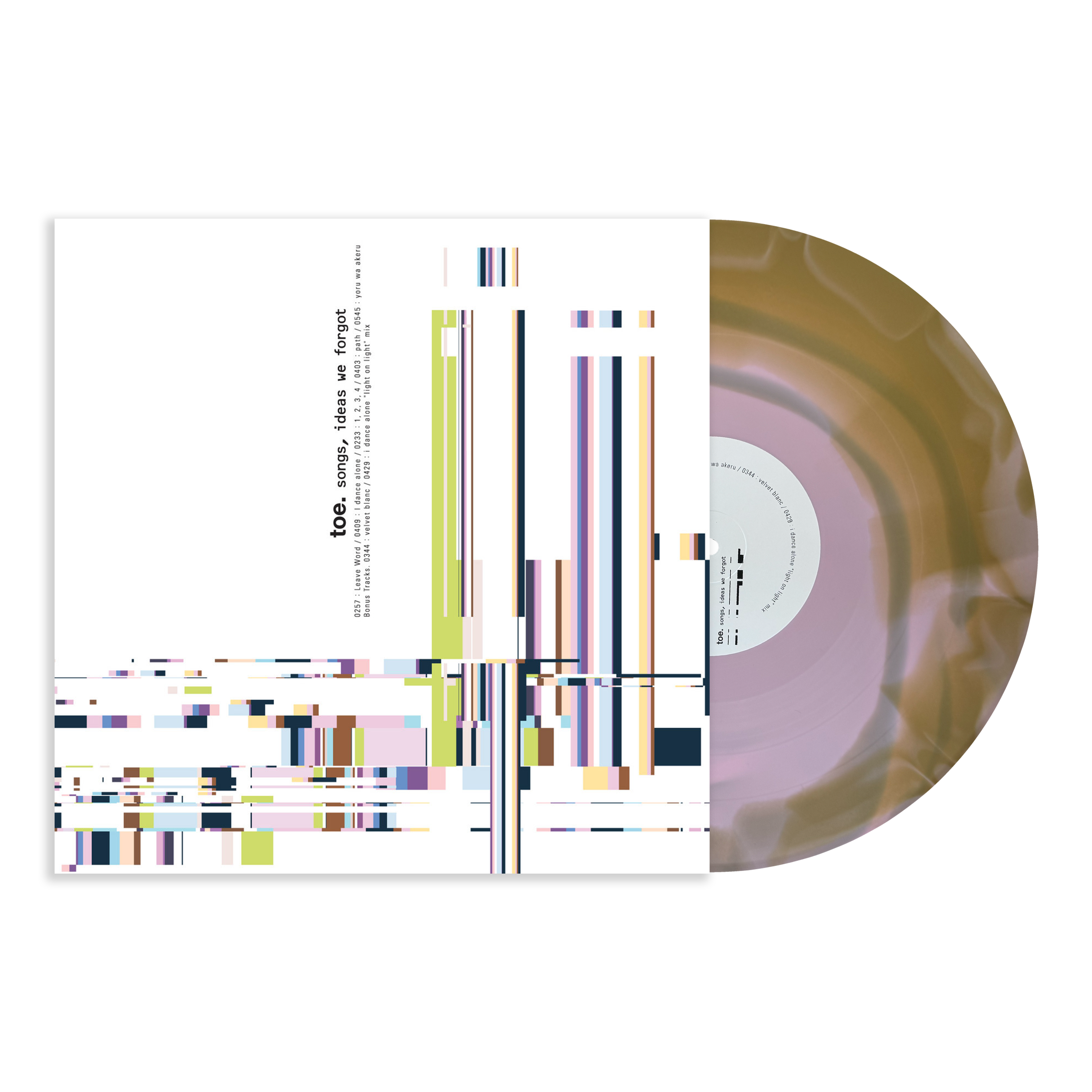 toe songs; ideas we forgot レコード toe 