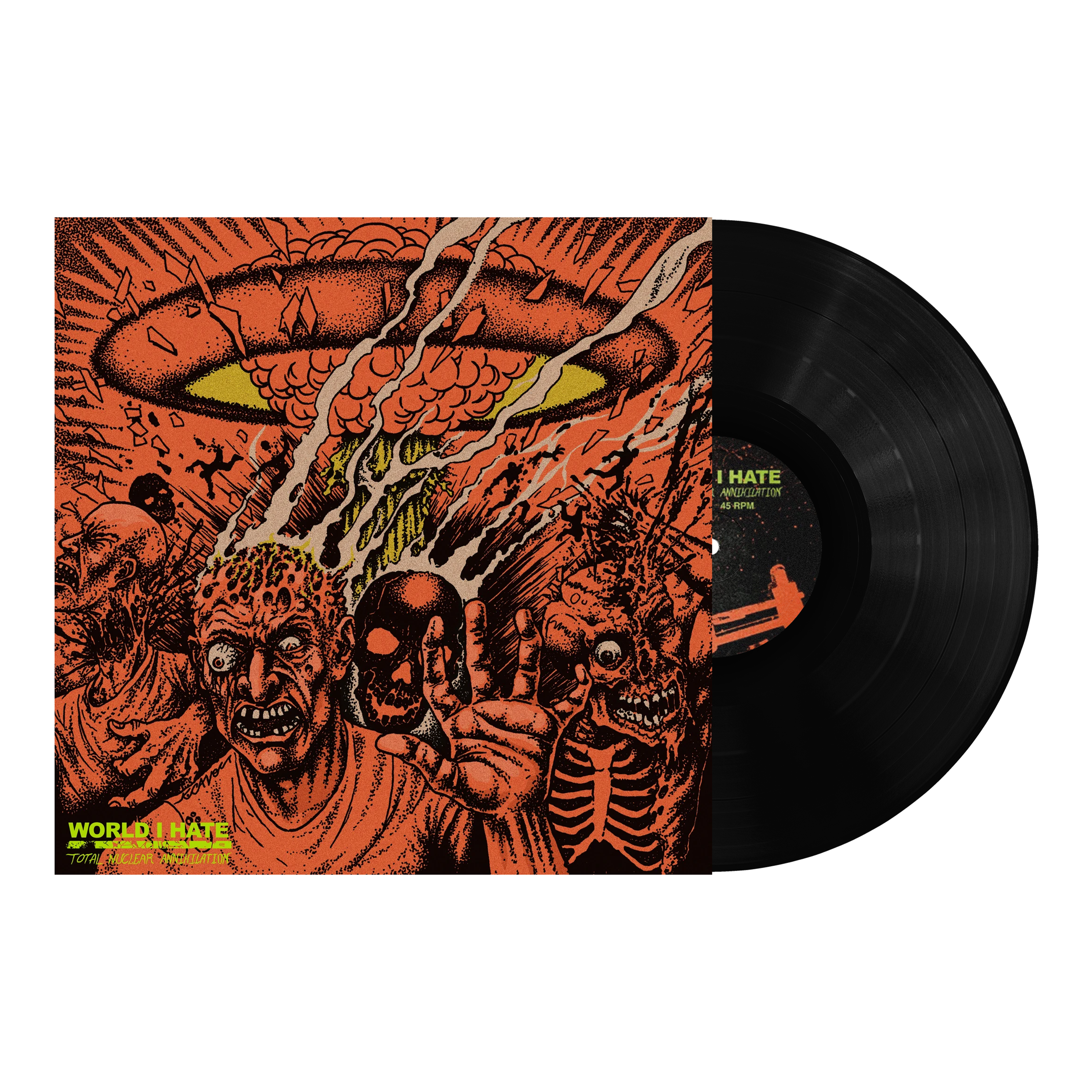 World I Hate 'Total Nuclear Annihilation' LP • Devil Dog Distro