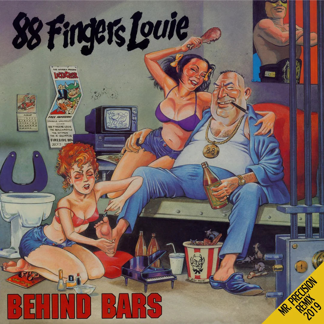 88 Fingers Louie "Behind Bars" LP