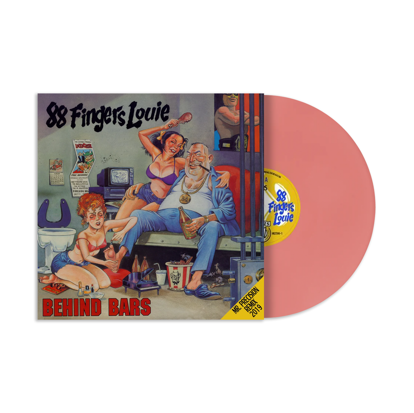 88 Fingers Louie "Behind Bars" LP