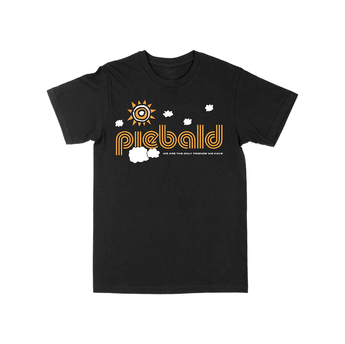 Piebald "Long Nights" Black T-Shirt