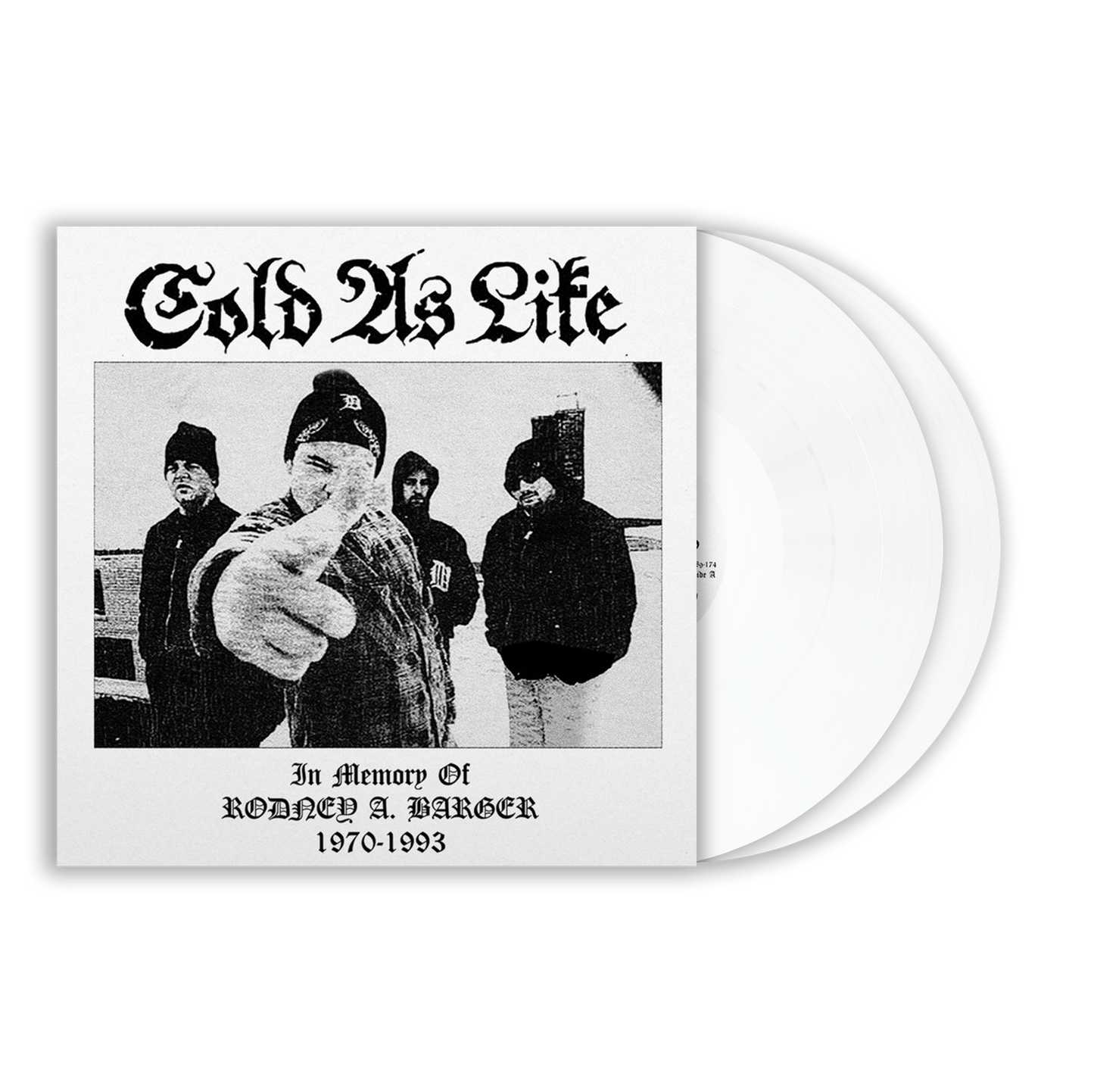 Cold As Life "In Memory Of Rodney A. Barger (1970-1993)" 2xLP