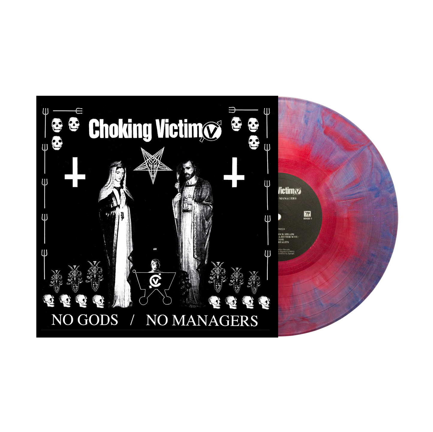 Choking Victim "No Gods / No Managers" (Smartpunk Exclusive) LP