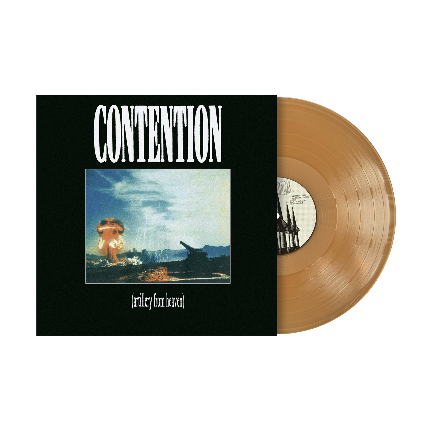 Contention  "Artillery From Heaven" LP