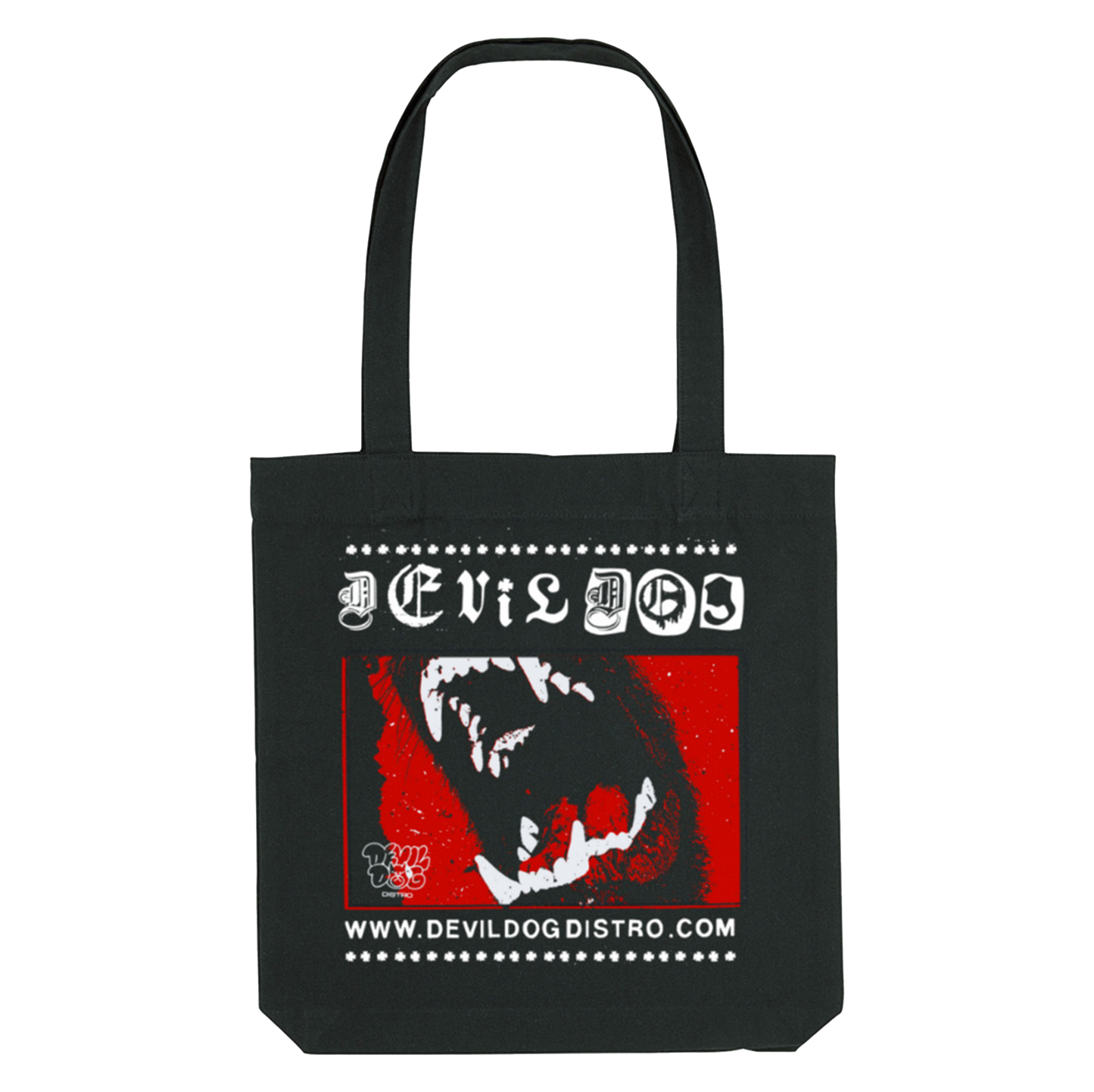 "Dog In Me" Black Tote