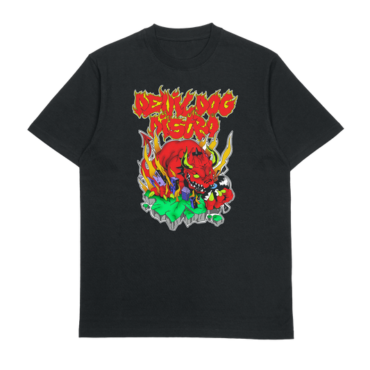 "Demon Devil Dog" Black T-Shirt