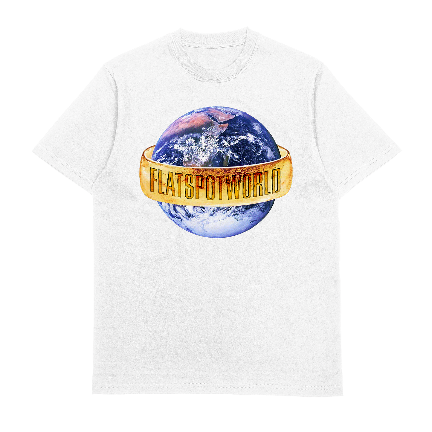 "Flatspot World EU/UK Tour" White T-Shirt