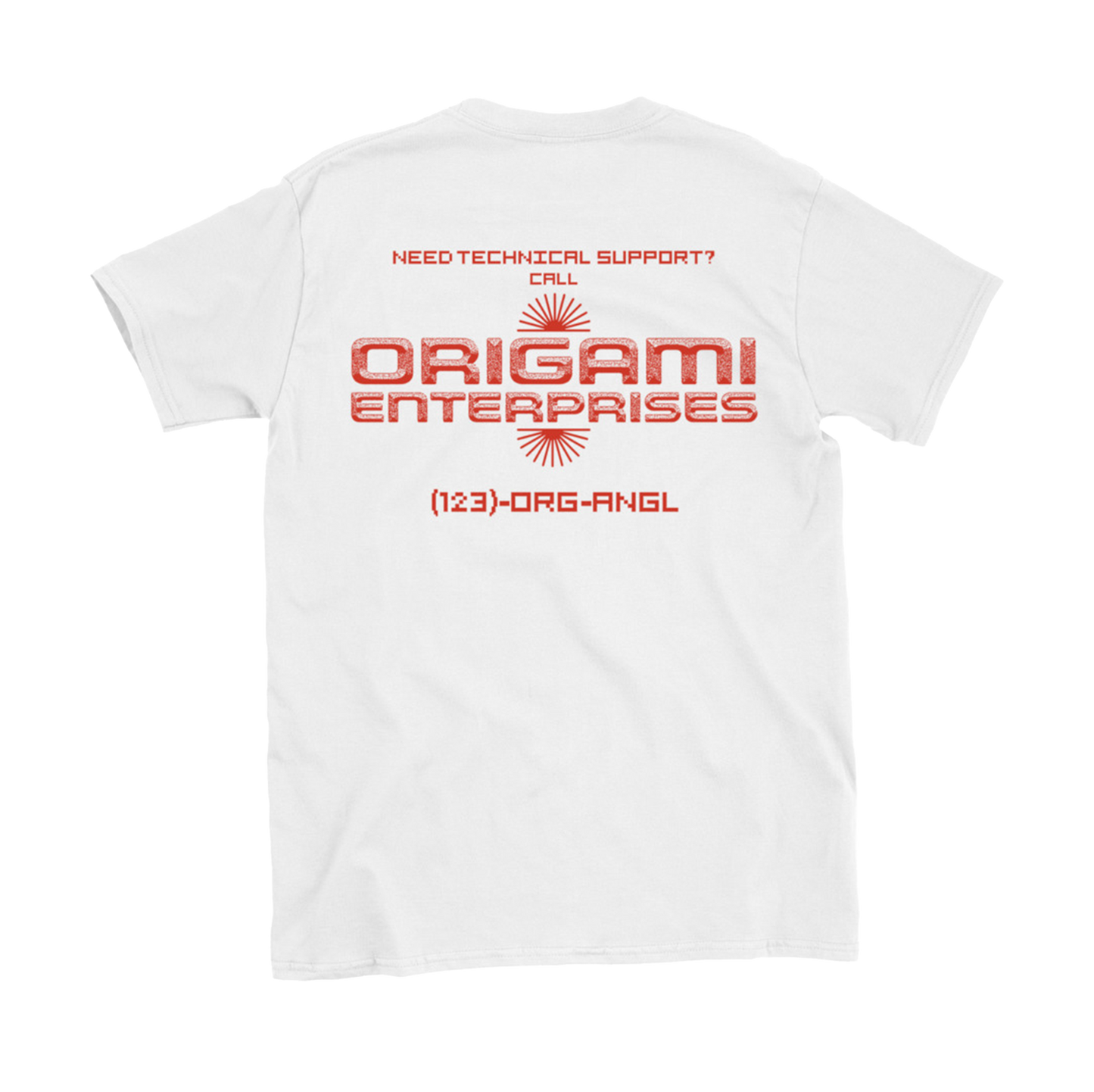 Origami Angel "Computer" T-Shirt (White)