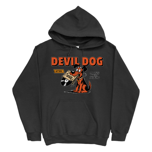 "Man's Best Friend" Black Hoodie