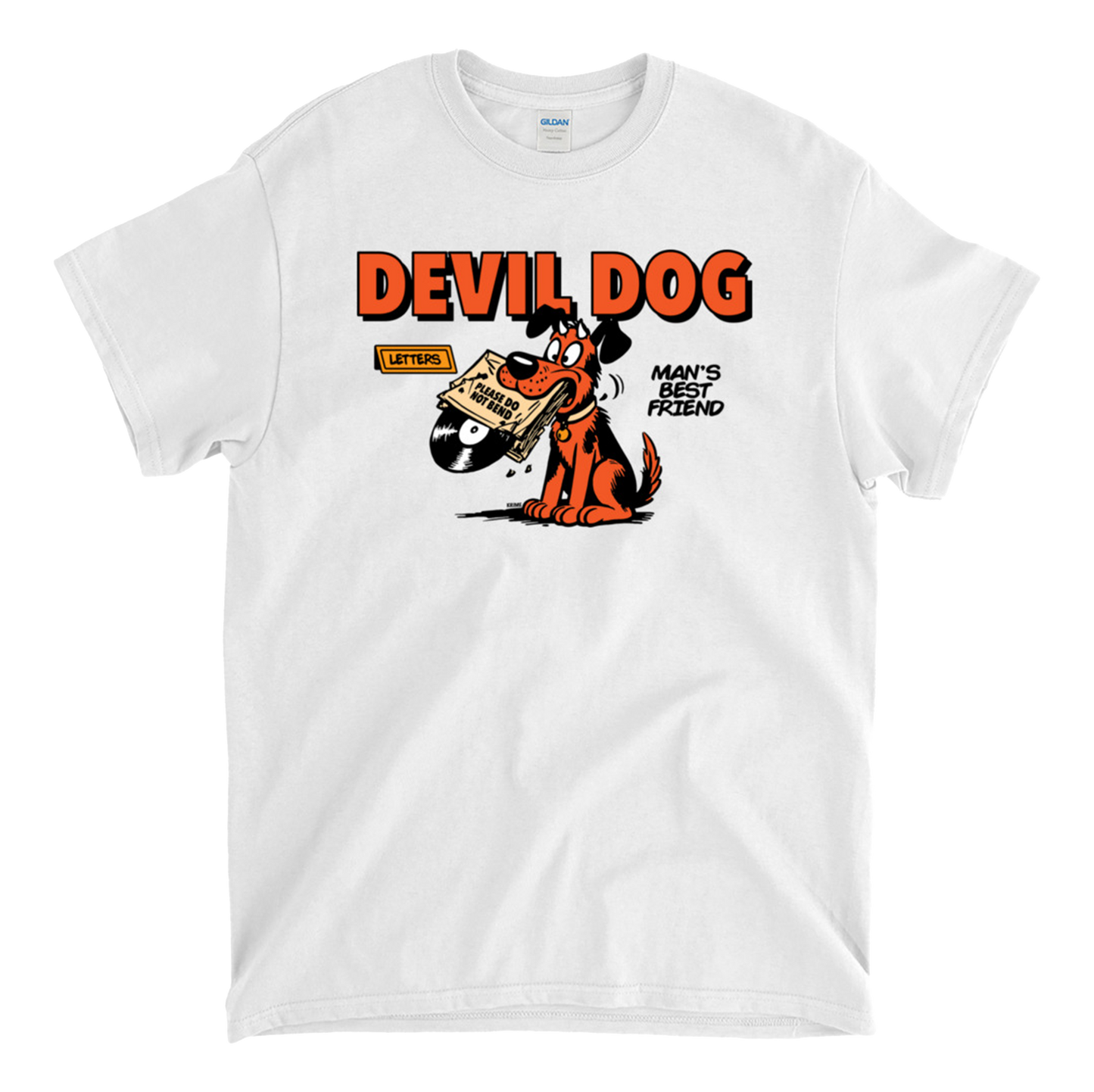 "Man's Best Friend" (White) T-Shirt