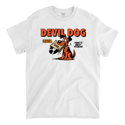 "Man's Best Friend" (White) T-Shirt