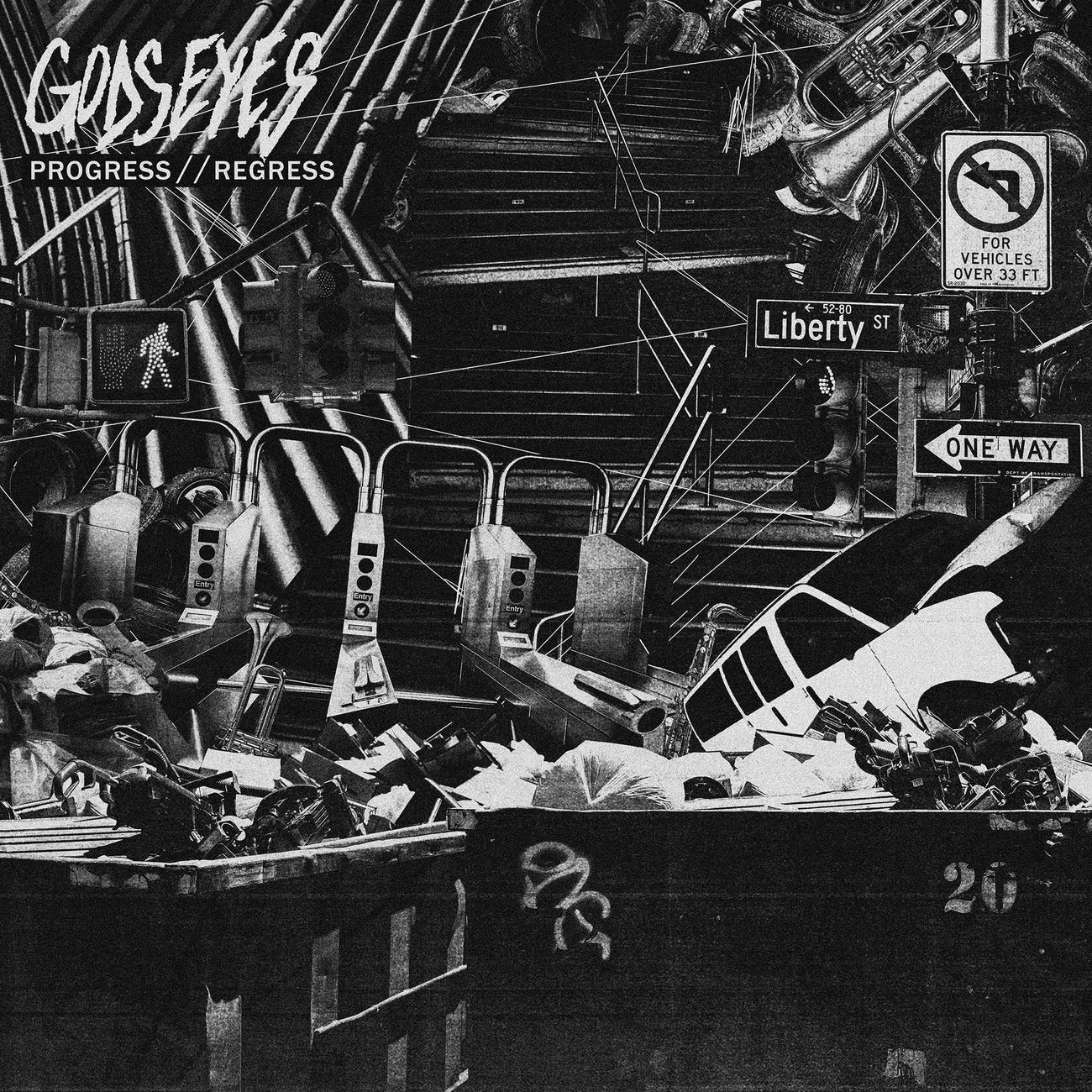 Godseyes  "Progress//Regress" LP