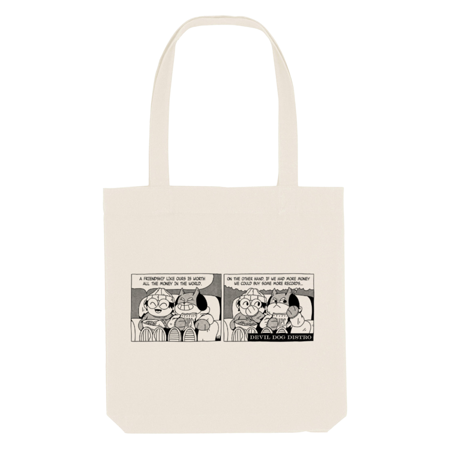 "Friendship Worth Peanuts" Tote Bag