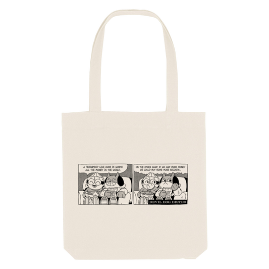 "Friendship Worth Peanuts" Tote Bag