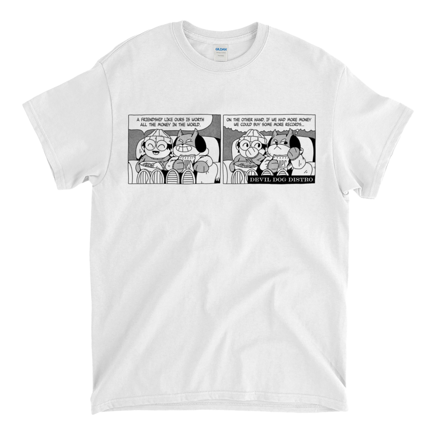 "Friendship Worth Peanuts" (White) T-Shirt