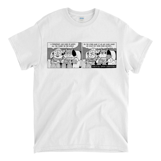 "Friendship Worth Peanuts" (White) T-Shirt