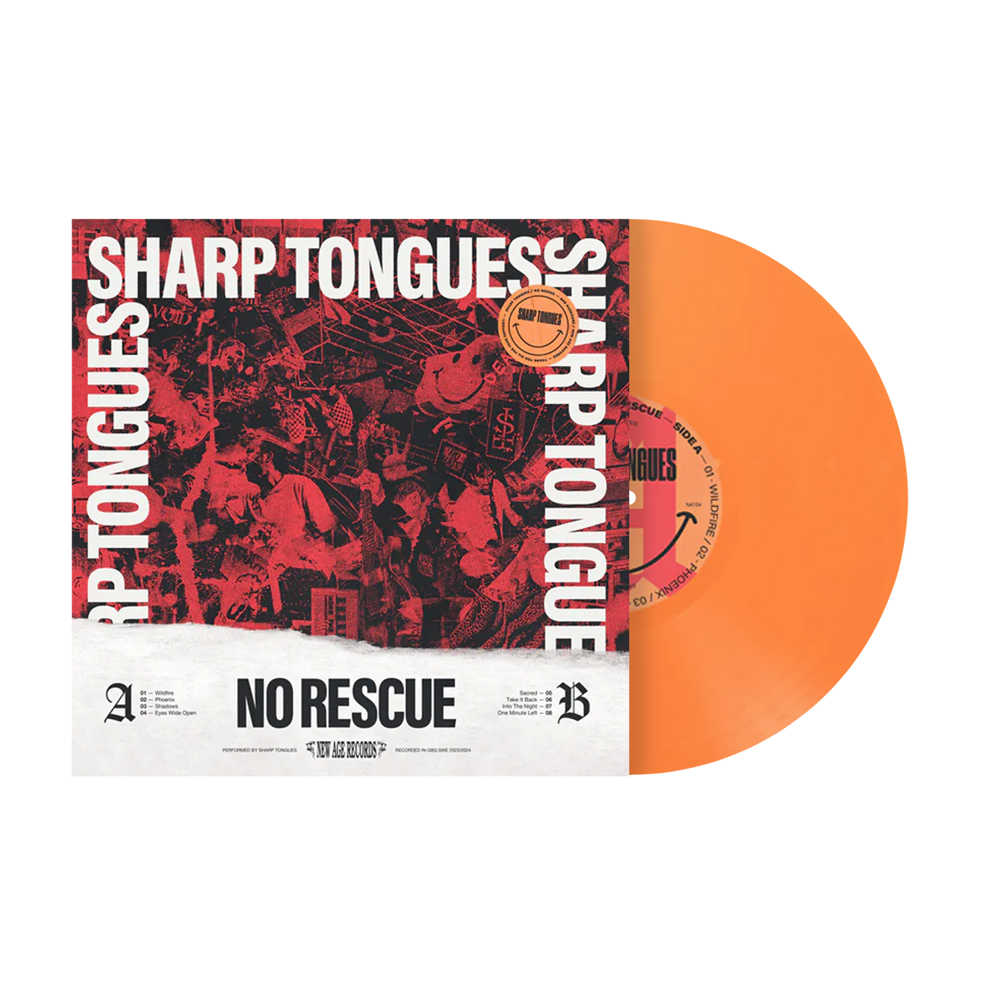 Sharp Tongues "No Rescue" LP