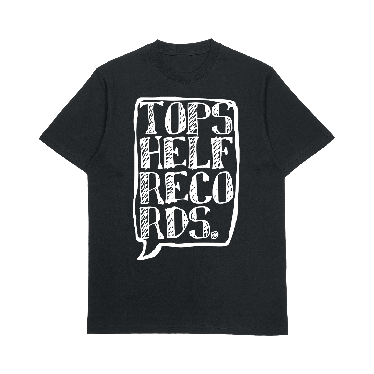 Topshelf "Speech Bubble" T-Shirt Black