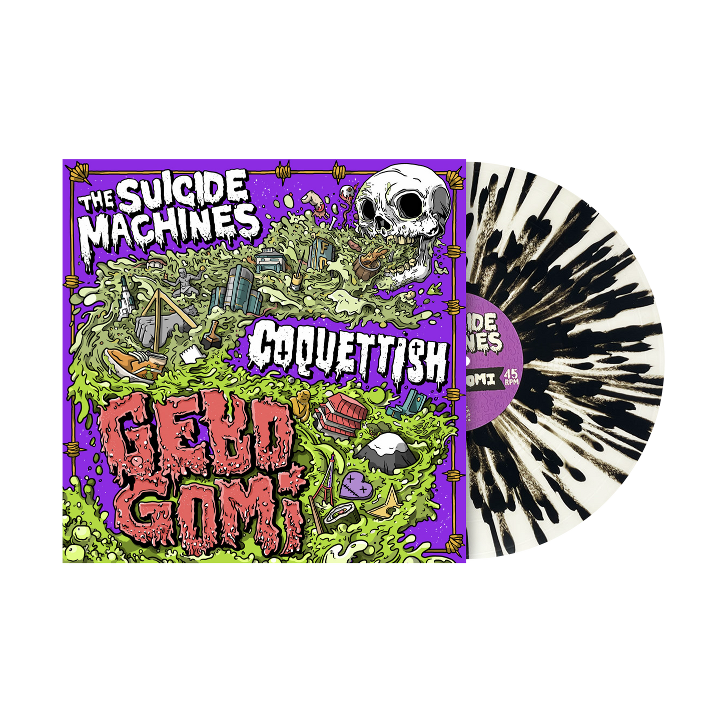 The Suicide Machines / Coquettish "Gebo Gomi" Split EP