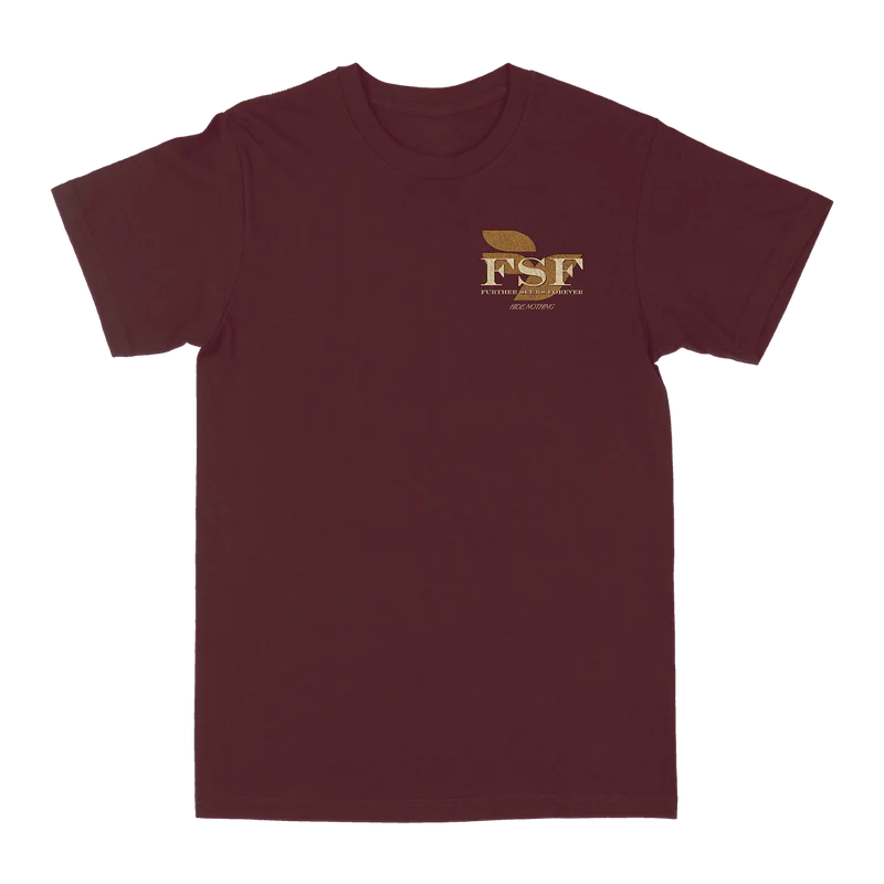 Further Seems Forever "Hide Nothing" Burgundy T-Shirt