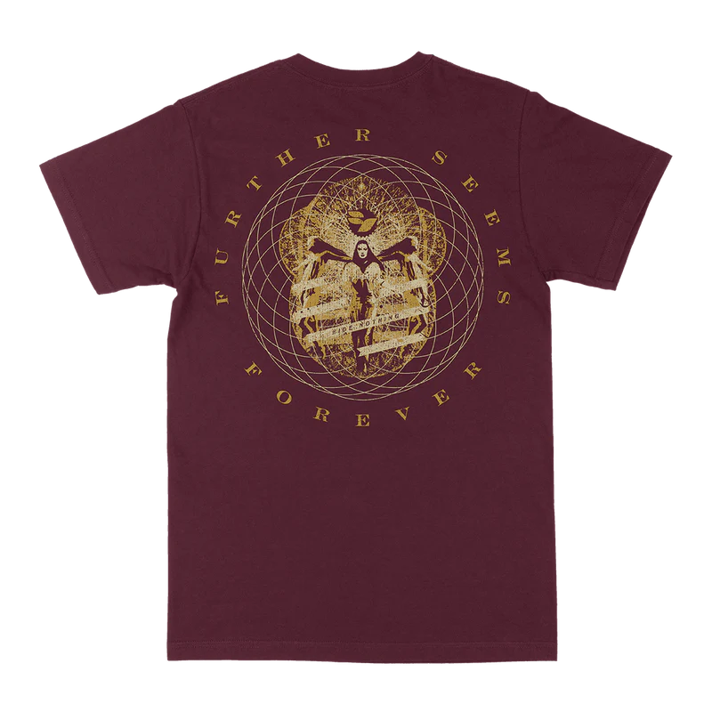 Further Seems Forever "Hide Nothing" Burgundy T-Shirt