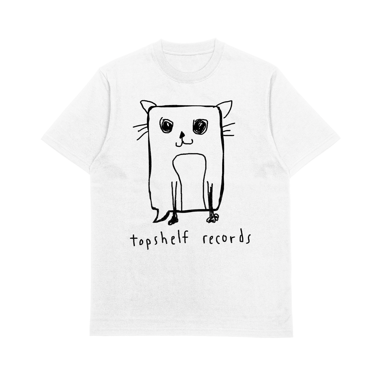 Topshelf "Cat" White T-Shirt