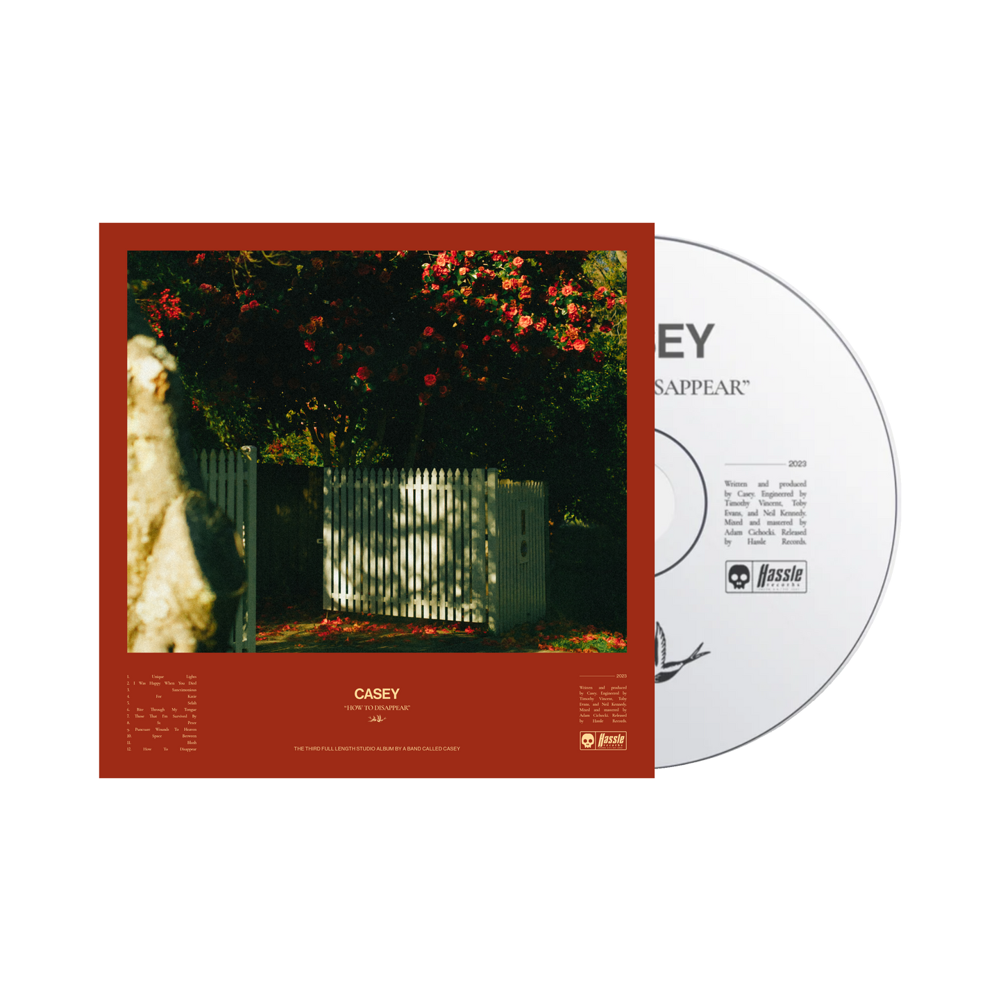 Casey "How To Disappear" CD
