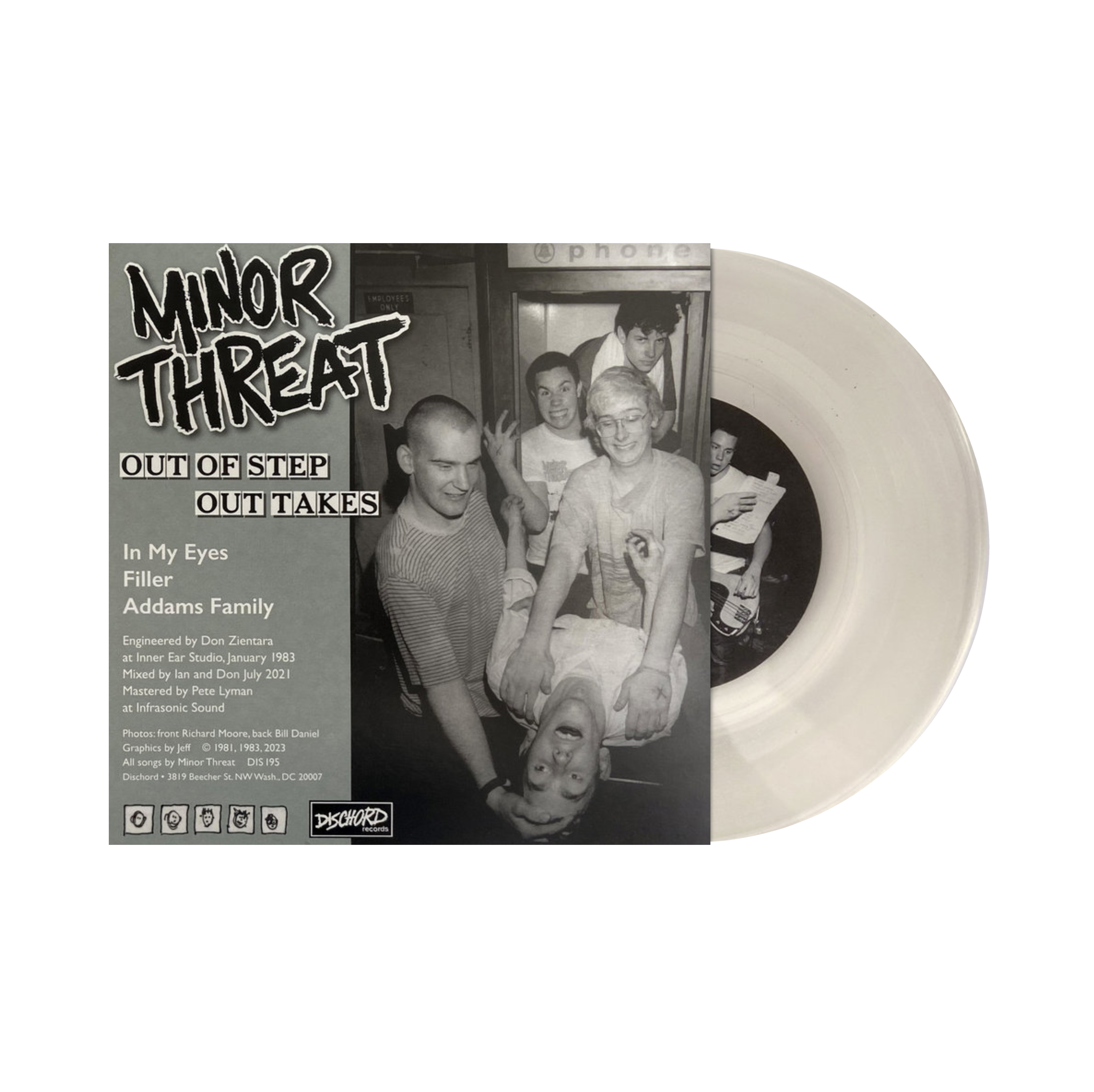 Minor Threat Out of Step レコード MINOR THREAT / OUT OF STEP – TICRO MARKET