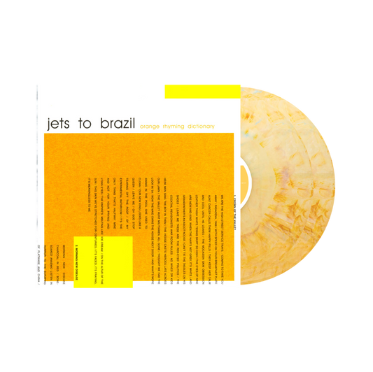 Jets To Brazil "Orange Rhyming Dictionary" 2xLP