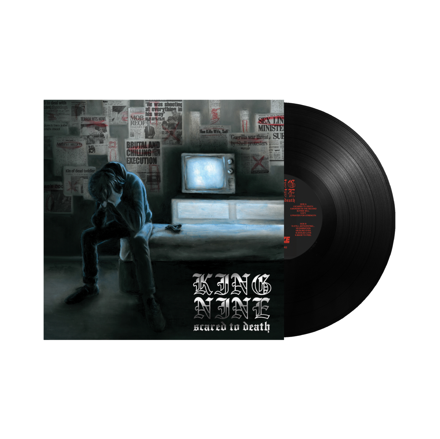 King Nine "Scared To Death" LP