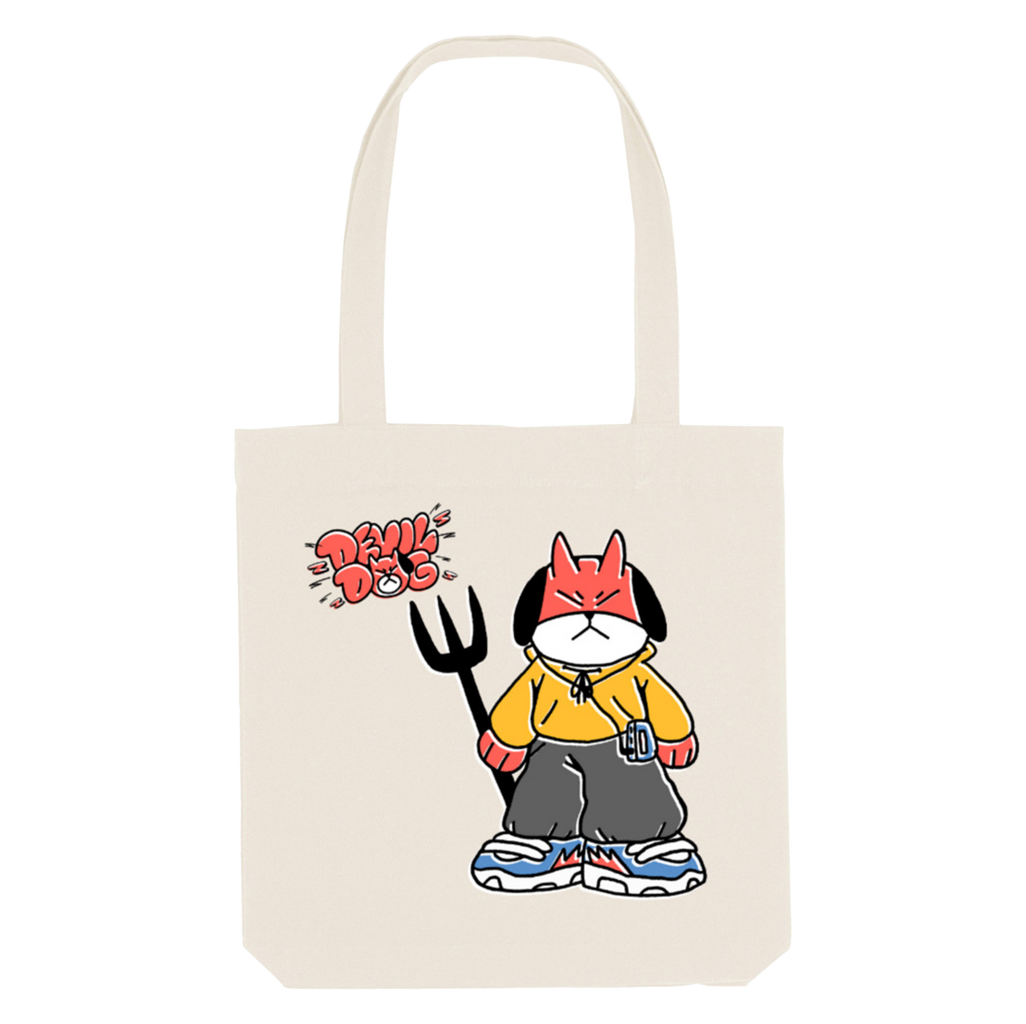 "Devil Dog Walkman" Tote