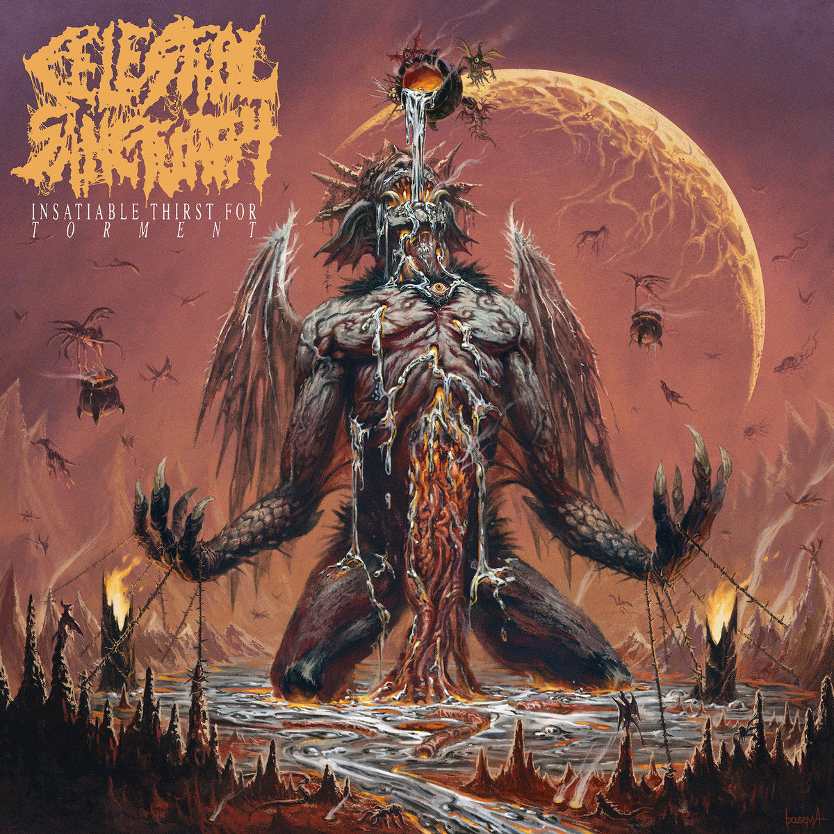Celestial Sanctuary "Insatiable Thirst For Torment" LP