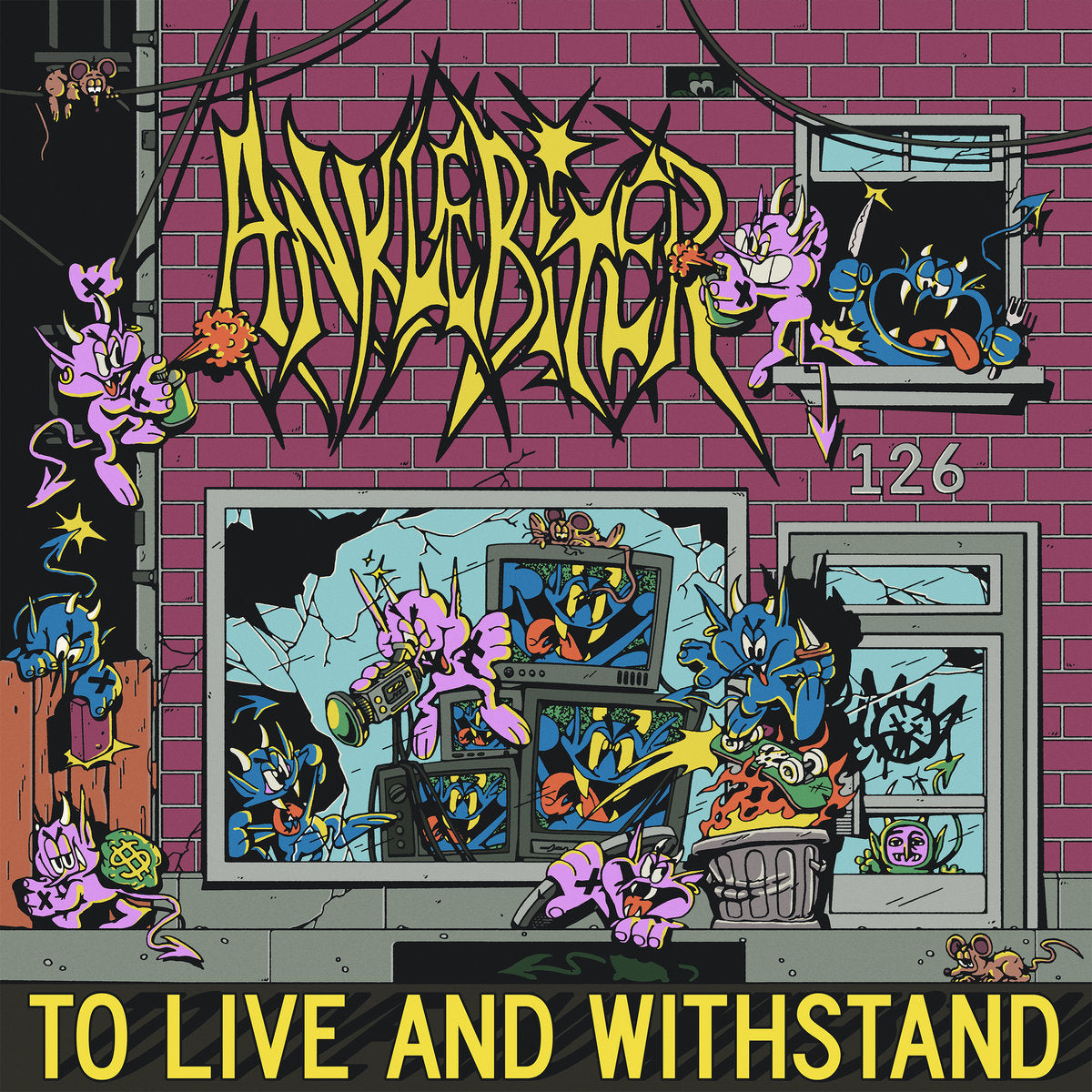 Anklebiter "To Live and Withstand" 7"