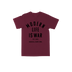 Modern Life Is War "Marshalltown Iowa" Black" Burgundy T-Shirt