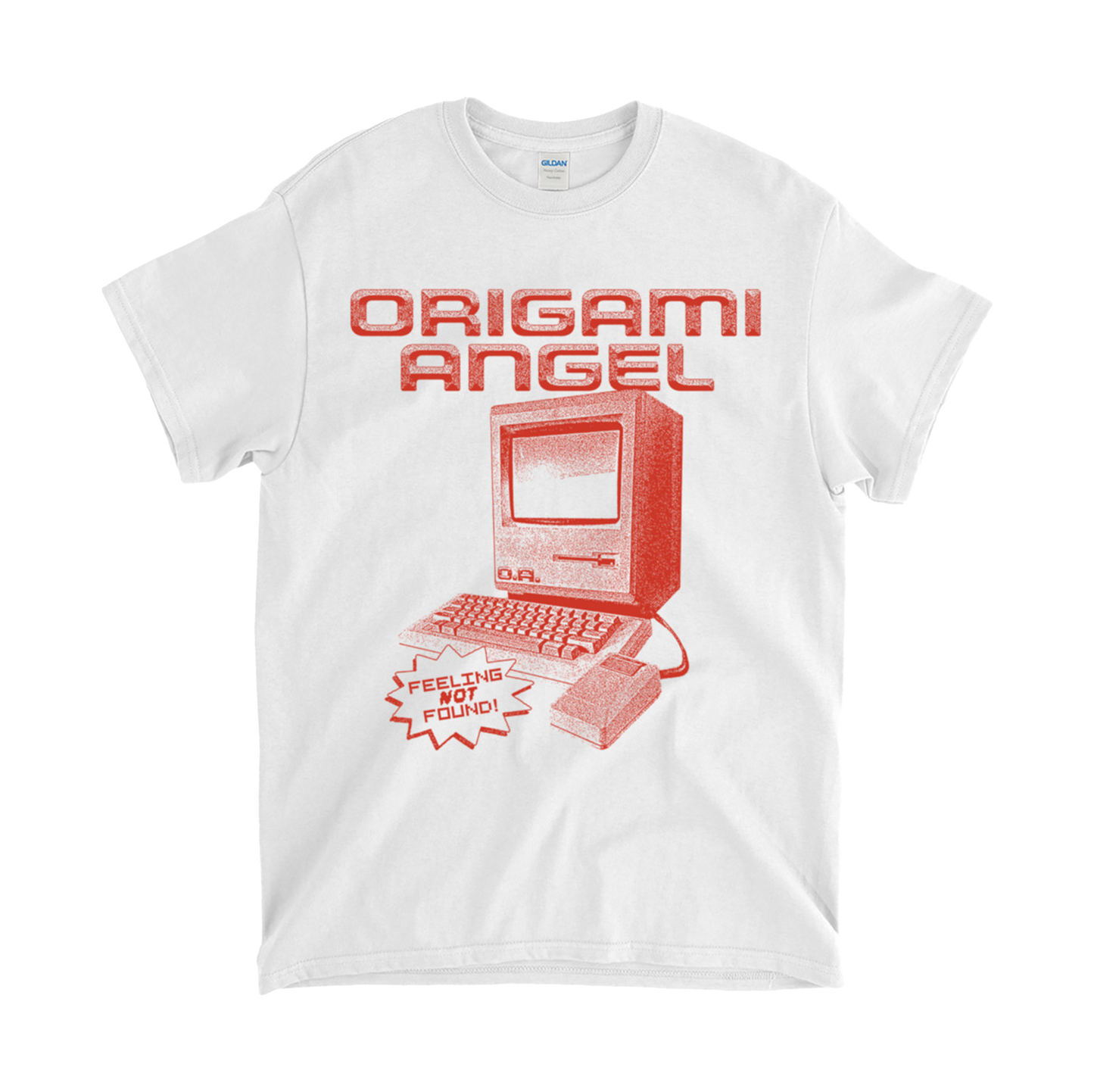 Origami Angel "Computer" T-Shirt (White)