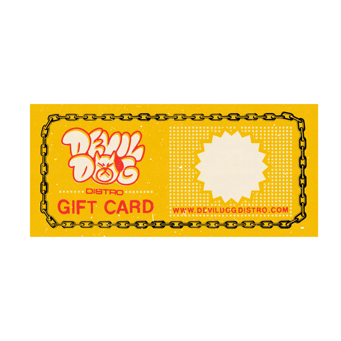 Physical Gift Card