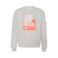 Texas Is The Reason "Logo (Heather Grey)" Crew Sweatshirt