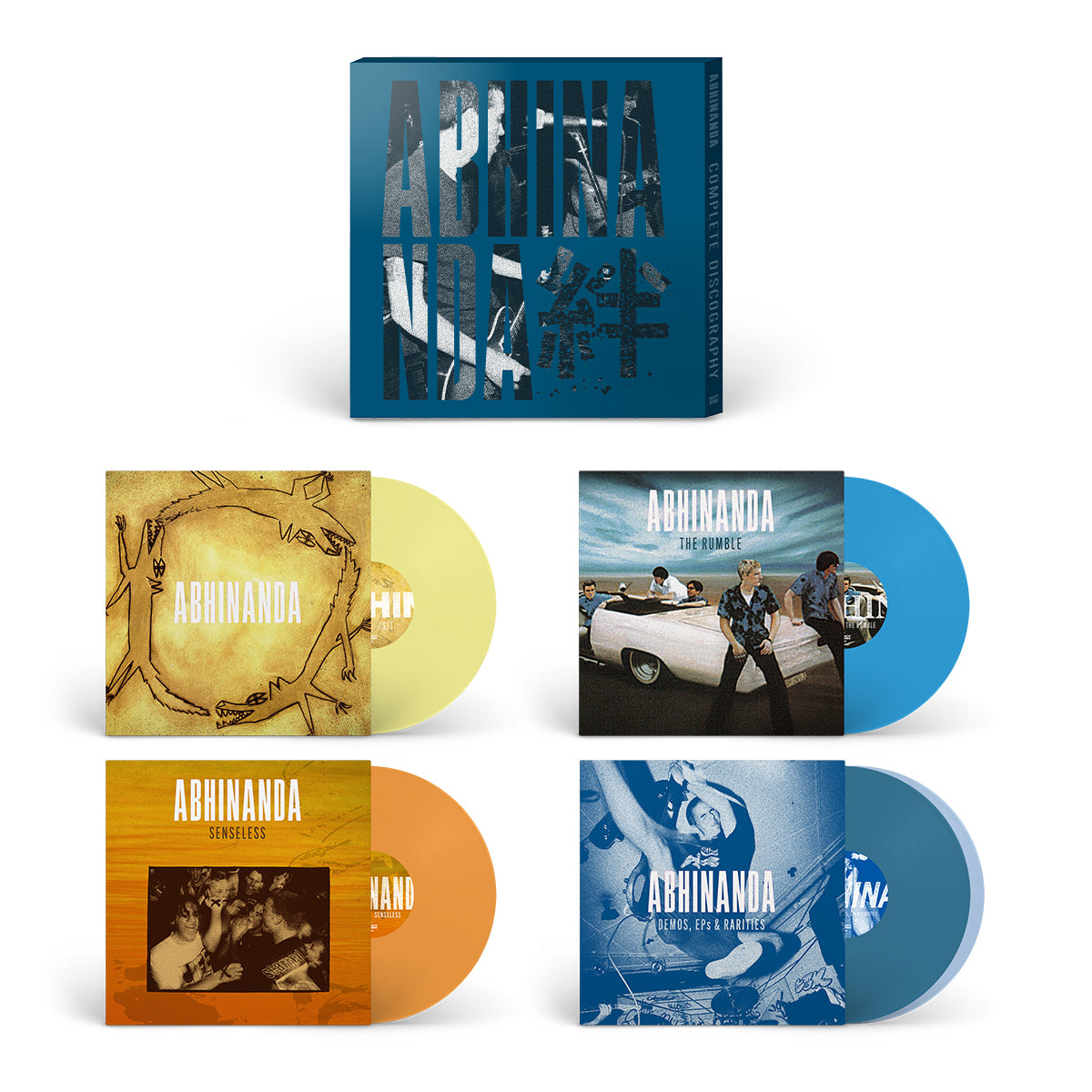 Abhinanda "Complete Discography" 5xLP