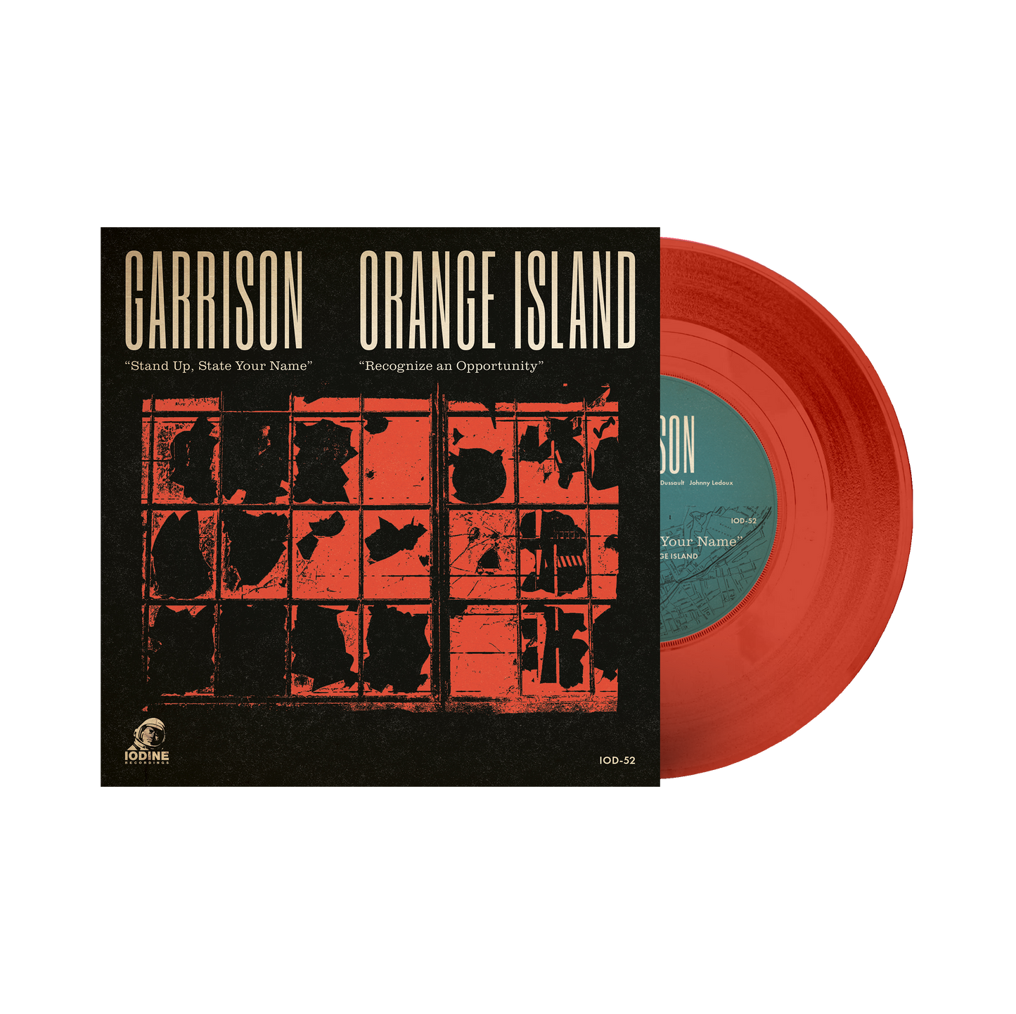 Garrison & Orange Island  "Songs From A Central Massachusetts Mill Town"  7"