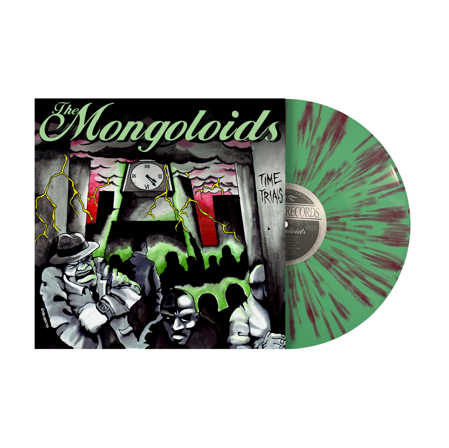 The Mongoloids "Time Trials" LP