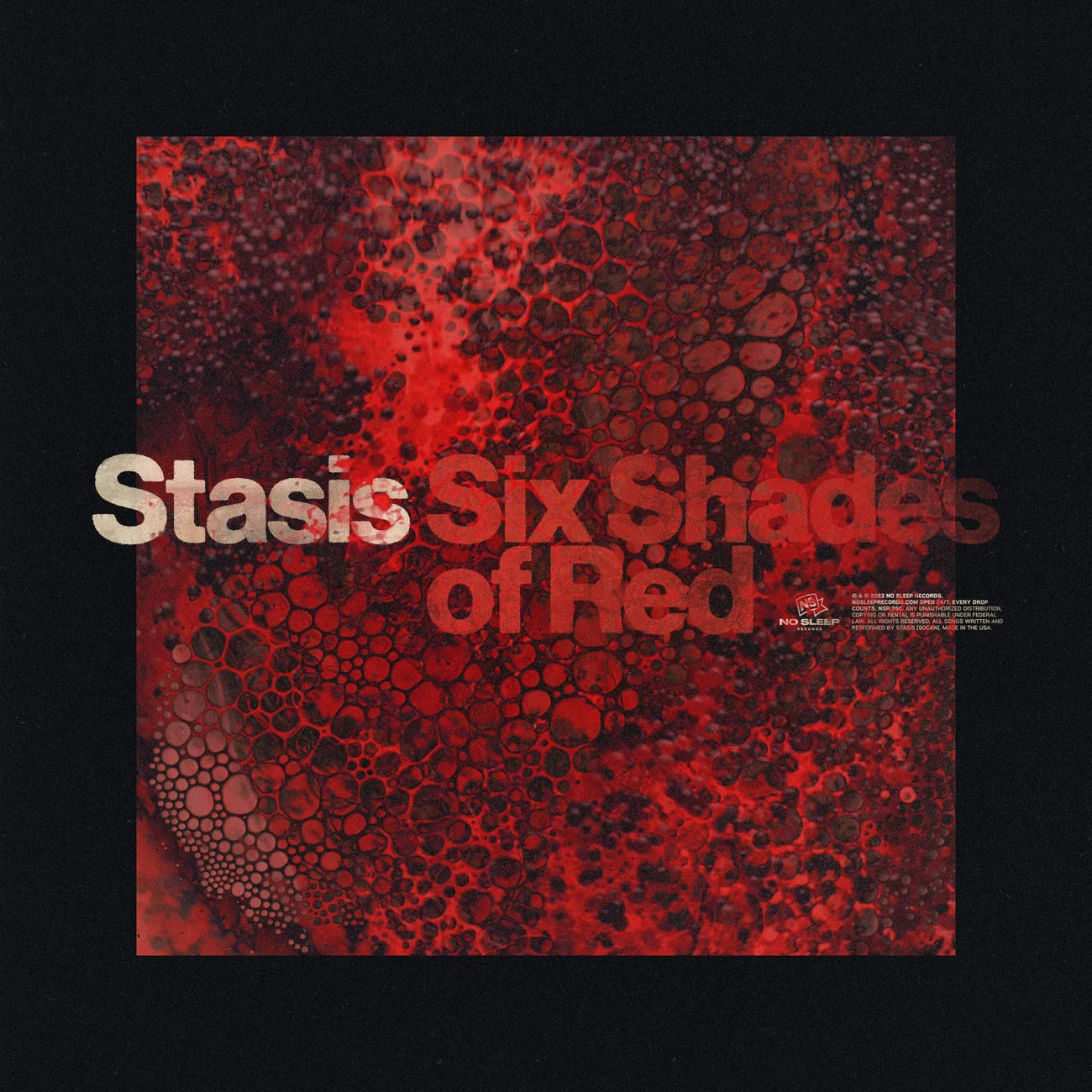 Stasis "Six Shades of Red" LP