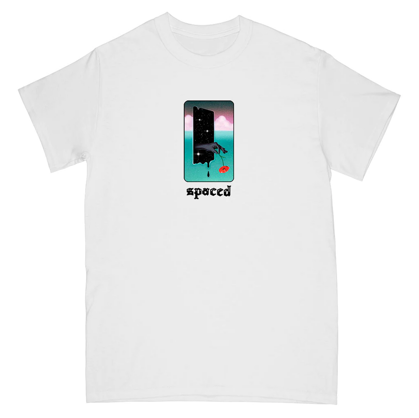 Spaced "The Rose" White Shirt