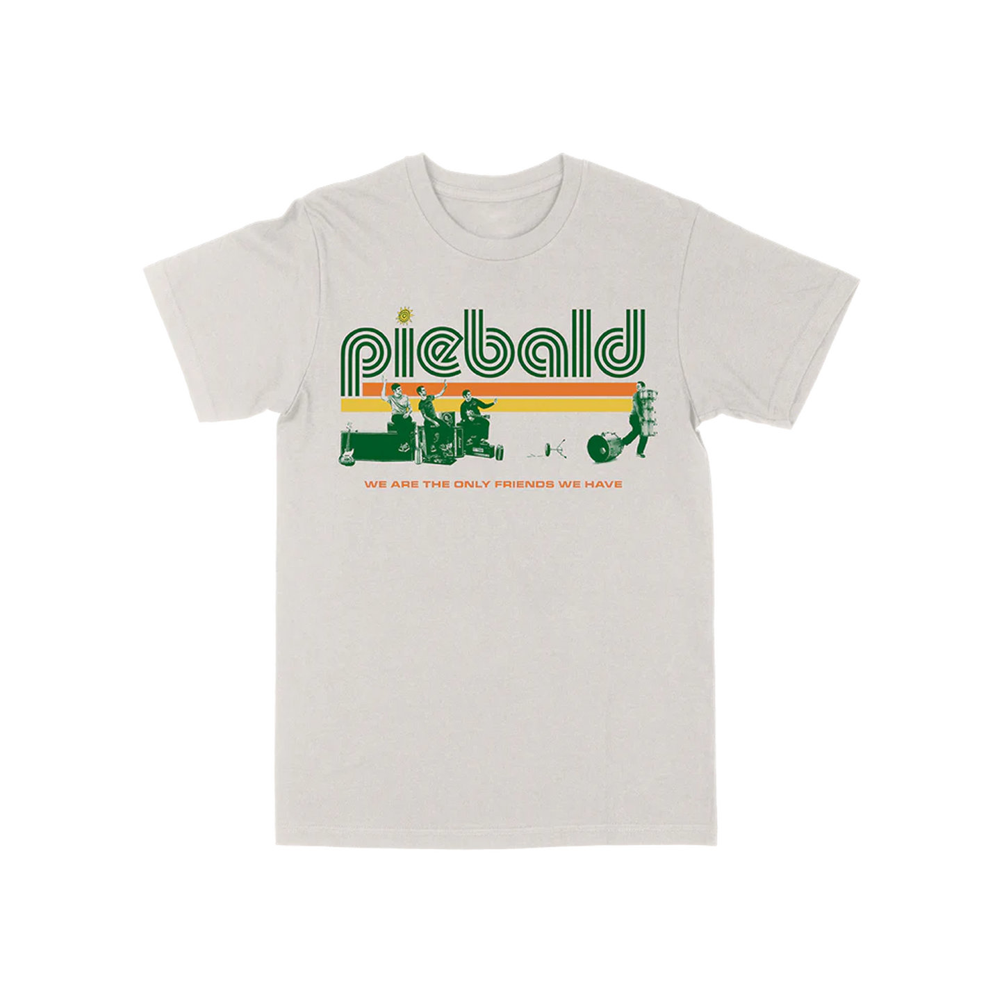 Piebald "King of the Road" Vintage White T-Shirt